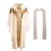 Priester Church Vestments Thema Kostümklerin Chasuble Catholic Workship Kleidungsstück