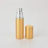 Parfymflaska 5ml Aluminiumanodiserad Compact Aftershave Atomiser Atomizer Doft Glas Doft-Flaska Blandad Färg