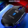 Machinery Gaming Mouse Cabo Computador Jogo Meias Desktop Laptop Prata Eagle G5 Universal silencioso silencioso Mute o mouse para PC Gamer