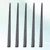 Chopsticks 5 Pairs Reusable Non-slip Luxury Japanese Style