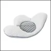 Pillow Bedding Supplies Textiles & Gardenpillow Adjustable Height Home Lumbar Support 3D Mesh Triangle Sleep Cushion Waist Pad Soft Pain Rel