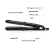 Dual 110-240V Professional Steam straightener with Adjustable Temperature for All Type of Hair Ceramic Tourmaline Flat Iron Top good quality