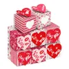 Party Supplies Alla hjärtans dag kram kärlek kyss mig rosa kaka presentförpackning tredimensionella kartong par gåvor RRD12692