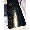 Utrymme sci fi mousepad 900x400x2mm moln spel musmatta spelare matta dator skrivbord pipmouse tangentbord färgglada locrkand lek mattor