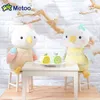 22cm Metoo Kawaii Doll mignon dessin animé filles bébé animaux doux en peluche oiseaux jouets en peluche pour enfants enfants cadeau d'anniversaire de Noël Y211119