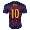 Barcelona 2015 2016 الرجعية لكرة القدم الفانيلة الرئيسية الكلاسيكية خمر قميص كرة القدم مع بقع # 10 ميسي camiseta de futbol 15 16 # 9 سواريز rakitic # 6 xavi tello pedro s-2xl