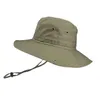 Chapeau de soleil extérieur mâle mâle à sec respirant nouveau chapeaux de seau pour hommes pêcheurs alpinique d'escalade sports benny cap286n