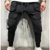 Erkek Joggers Rahat Pantolon Spor Erkekler Spor Eşofman Altları Sıska Eşofman Altı Pantolon Erkek Siyah Spor Salonları Jogger Eşofman Altı