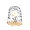 New Design Crystal Table Lamp Modern Fashion Parlor Bedroom Dining Room Solid Wood LED Desk Light Atmosphere Night Lights