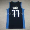 2021 22 Fashion version Basketball 75th city Luka Vintage 77 Doncic Jersey Mens Throwback Dirk 41 Nowitzki kristaps 6 Porzingis Embroidery Shirts