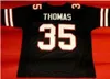 Chen37 Custom Мужчины Молодежь женщины Vintage # 35 ZACH THOMAS CUSTOM TEXAS TECH Футбол Джерси размер s-5XL или на заказ любое имя или номер Джерси