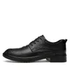 Plus Size 36~49 Genuine Leather Men Oxford Shoes Dress Male Wedding Shoe Chaussure Homme Office Formal