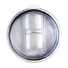 Couvercle de gobelets en plastique transparent couvercle d'interrupteur coulissant couvercle de verres pour 20 30 oz voitures chopes à bière anti-éclaboussures DAW393