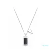 Fashion Pendant Necklaces Street Necklace for Man Woman Jewelry Party Pendants High Quality 12 Color Box need extra cost
