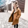 Little Newest Girls Coats Cotton Winter Pockets Stylish Fashions Outwear Autumn Front Pockets Kids Boys Gilrs Coat for 1-6T