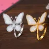 أقراط القلادة مجموعة Godki Luxury Buttefly Bangle Ring مجموعات أزياء مجوهرات الزفاف دبي للنساء زفاف Brincos Para كما Mulheres 2022