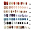 False Nails 24pcs/Box Detachable Summer Round Head/Stiletto Wearable Ballerina Fake Full Cover Nail Tips 26Colors Prud22