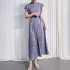 اليابانية نمط فساتين kawaii للنساء أنيقة مطوي ضمادة ضئيلة الخصر الصيف الحلو الطازجة بسيطة طباعة vestidos 210525
