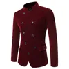 Trajes para hombres Blazers Niza Lujo Clásico Hombres Blazer Casual Otoño Primavera Moda Marca Traje Largo Suelto