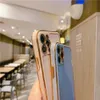 柔らかいメッキシリコーン電話ケースiPhone 12 11 Pro最大XR XS MAX x 7 8プラス12ミニ11 12pro 11カメラ保護バックカバー