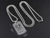 Twelve Zodiac Sign Dog Tag Necklace Men Hip Hop Stainless Steel Pendants Charm Star Sign Choker Astrology Necklaces Fashion Jewelry Will and Sandy