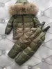 Enfants nouveau-né bébé doudoune épais chaud bébé garçon filles vêtements vestes d'hiver à capuche chaud manteaux d'extérieur pour garçons vêtements 2450266