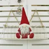 Wesołych Świąt Szwedzki Santa Gnome Pluszowe ozdoby Lalki Handmade Holiday Home Party Decor Dekoracje Christmas Dhl