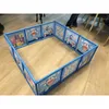 Recinzione di sicurezza per bambini Piscina nata Box per bambini Recinzione per bambini Recinzione per giochi in plastica per bambini Recinzione per bambini strisciante di sicurezza Guardrail maneggio SH1909233204283