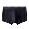 MiiOW 4Pcs Sexy Mesh Men Underwear Boxer Shorts Breathable Cotton Pouch Boxershorts Panties Underware Lingerie L-3XL Underpants H1214