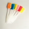 Candy Color Pastry Baking BBQ Grill Brush Silicone Cake Bread Butter Oil Cream Heatproof Brushes Cooking Basting Tools Kitchen T9I001376