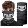 3D Sömlös bandana Tubular buff cykelhals Gaiter Skull Army pannband Vandring Scarf Bike Skimask Windproof Balaclava Kvinnor Män