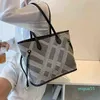 Borsa alla moda Tote Geometria Designer Spalla Borsa retrò femminile alla moda Borsa shopping di lusso ad alta capacità