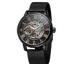 トップ販売のファッション男性腕時計メンズハンド風メカニカルウォッチ腕時計For03-3