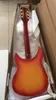 Hele aangepaste nieuwe rickenback 12 string elektrische gitaar één stuk nek 330 in sunburst 1808265513896