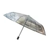 Nuova ragazza trasparente Musthave ombrello casa multifunzionale ombrellone automatico designer di lusso4028403