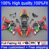 Injection Mold Fairings For SUZUKI GSXR1000 GSX-R1000 K3 2003-2004 Bodywork 25No.10 GSXR 1000 JOMO Red CC 1000CC 2003 2004 GSXR-1000 03 04 Motorcycle OEM Bodys