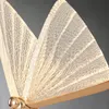 Настенная лампа бабочки скандинавский освещение в помещении современное освещение