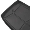 Tapis de coffre arrière adapté pour KIA PICANTO 2012-2020 protecteur de couverture de revêtement de coffre de voiture en caoutchouc noir