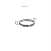 Pierścienie zespołowe w stylu koreański minimalistyczny pierścień retro drobna niszczy prosta niszowa moda Tytan Steel Mężczyźni i kobiety biżuteria All-Match