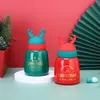 wapiti tasse bois cadeau de Noël tasse pot-ventre étudiant 304 en acier inoxydable mignon tasse mignon bouteille d'eau gobelet
