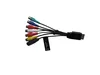 Cavo adattatore componente AV per Samsung UN110S9VF UN48JS9000F UN55HU9000F UN55JS9000F UN65HU9000F UN65JS9000F UN65JS9500F UN78HU9000F 4k UHD Smart LED HDTV TV