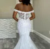 2021 arabe Aso Ebi Sexy sirène dentelle robes de mariée chérie Vintage robes de mariée charmantes robes de mariée ZJ254