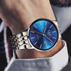 Световые часы Lige для мужчин все стальные спортивные часы мужские водонепроницаемые часы мужские часы верхний бренд роскошный наручные часы Relogio Masculino 210527