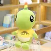 Single Horn Cute Pet Dinosaur Plush Toy for Baby Kids Playmate Cute Soft Stuffed Animal Dinosaur PlushToy Gift for Kids Birthday