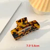 2021 Hairs Claw Large Geometric Hollow Square Tortoiseshell Leopard Acetate Hair Clip For Women Hair Accessories9629477