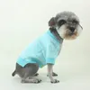 2 Colors Letter Jacquard Dog Apparel Winter Pet Knitted Sweater Puppy Teddy Schnauzer Cardigan