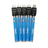 Kekse vorheizen Batterien Cookie VV Batterie 900mAh Unterspannung einstellbar USB-Ladegerät Vape-Stift für 510 Patronen 30pcs mit Anzeigefeld 30pcs / lot