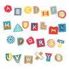Alphabet-Buchstaben-gemischte Aufnäher, bestickt, zum Aufbügeln, für Kleidung, Abzeichen, Paste zum Nähen von Kleidung, Taschen und Hosen