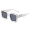 Fashion Eyewear Sunglasses Sun Glasses مصمم رجالي نسائي أزرق حالات إطار معدني أسود داكن 55mm Lenses