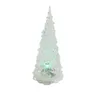 クリスマスデーニューイヤー小さなギフトカラフルなLEDアクリルクリスタルフラッシングシミュレーションテーブル照明ツリーLEDレイブおもちゃ